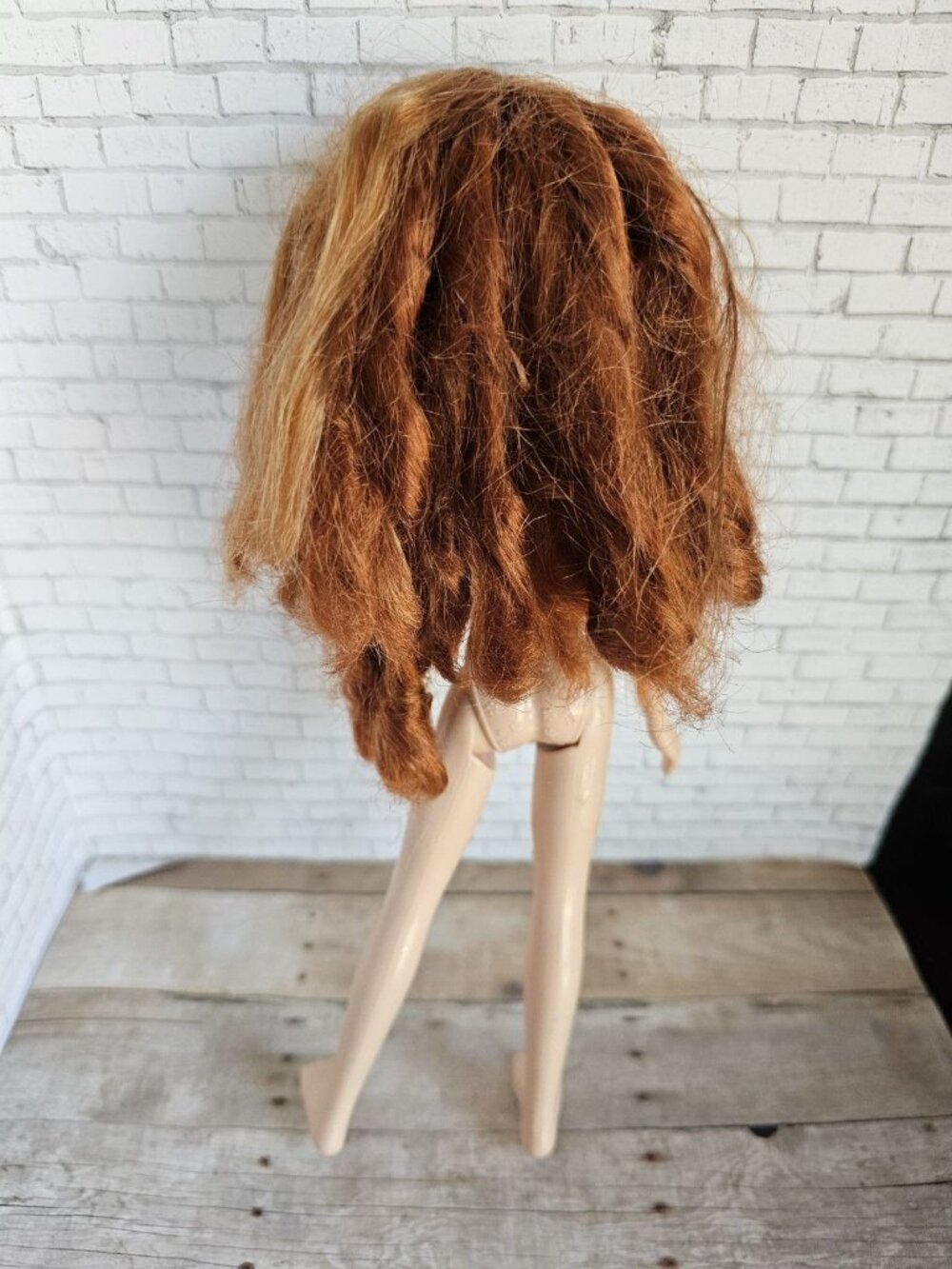 Mattel Girl 9 inch Doll Red Plastic Solid Lila Wee 3 Friends Archival Nude Rare - Picture 5 of 7